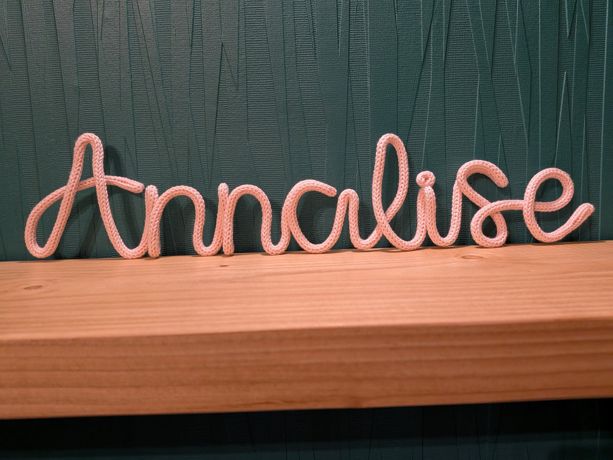 Knitted wire words- 📣 COMING SOON📣